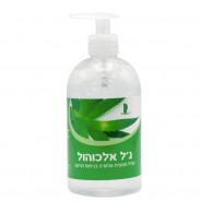חיטוי ידיים עם ג'ל אלכוהול